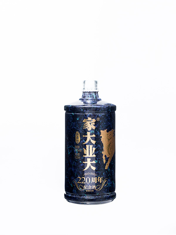 家大業(yè)大仿陶玻璃瓶